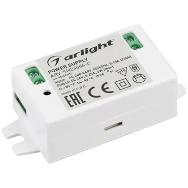 Arlight Блок питания ARV-SN24006-C 24В 0.25A 6Вт IP20 021591(1)