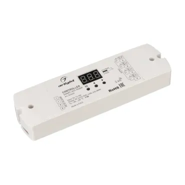 Контроллер SMART-K27-RGBW (12-24V, 4x5A, 2.4G, IP20) Arlight 022669 Контроллер SMART-K27-RGBW (12-24V, 4x5A, 2.4G, IP20) Arlight 022669
