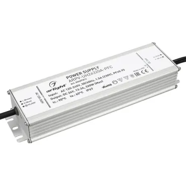 Arlight Блок питания ARPV-UH24320A-PFC 24В 13.3A 320Вт IP67 024272(1)