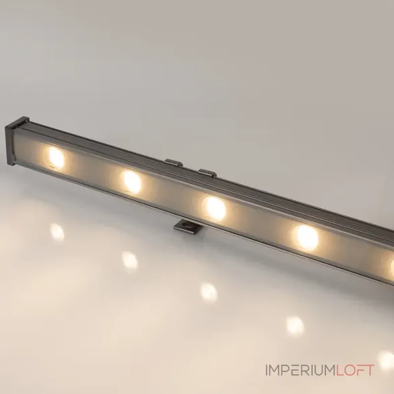 Прожектор AR-LINE-1000-12W Warm3000 (GR, 30 deg, 230V, IP65) Arlight 024336(1)