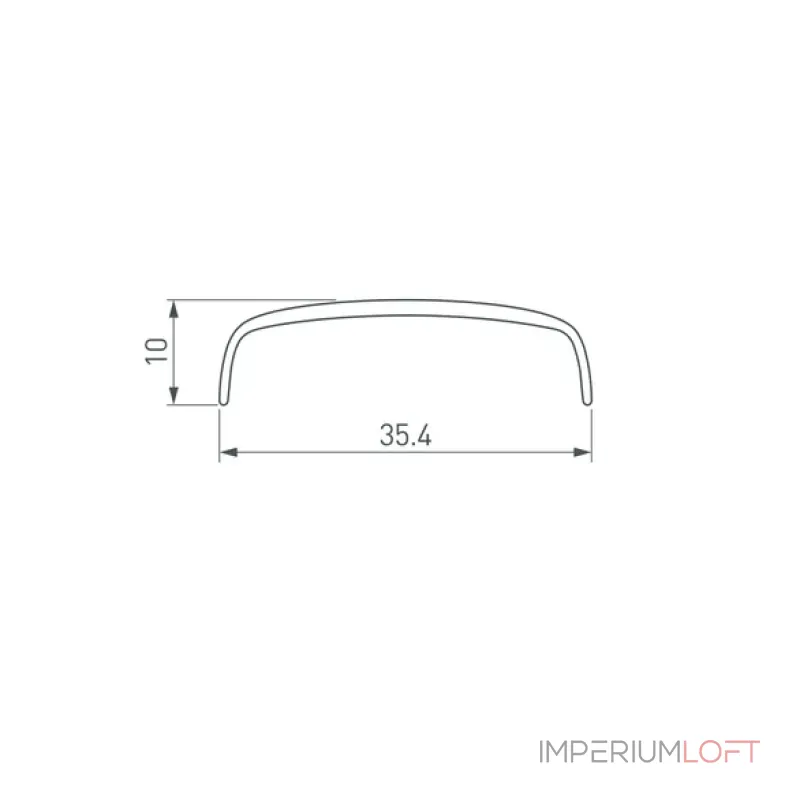 Рассеиватель ARH-WAVE-2000 Clear Arlight 024998