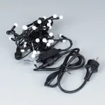 Светодиодная гирлянда ARD-BALL-CLASSIC-D13-10000-BLACK-100LED RGB (230V, 7W, Ardecoled, IP65) Arlight 025573