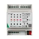 Диммер KNX-204-DIM-DIN (12-48V, 8x0.35/4x0.7/2x1A, IARL, IP20) Arlight 025660