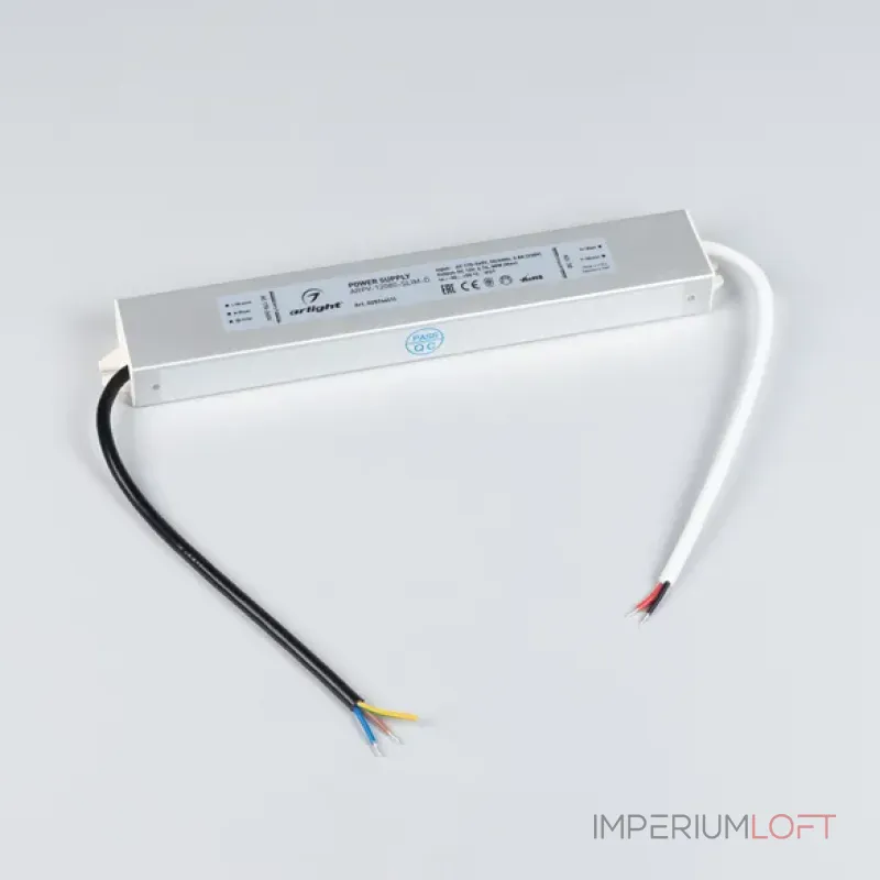 Блок питания ARPV-12080-SLIM-D (12V, 6.7A, 80W, IP67) Arlight 025744(1) Блок питания ARPV-12080-SLIM-D (12V, 6.7A, 80W, IP67) Arlight 025744(1)