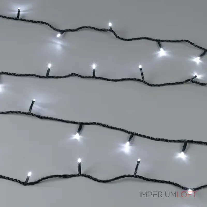 Arlight Светодиодная гирлянда ARD-STRING-HOME-5000-GREEN-50LED-FLASH WHITE 230В 3.5Вт Ardecoled IP20 025767