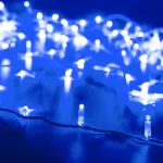 Светодиодная гирлянда ARD-STRING-CLASSIC-10000-CLEAR-100LED-FLASH BLUE (230V, 7W, Ardecoled, IP65) Arlight 025788