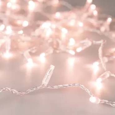 Arlight Светодиодная гирлянда ARD-STRING-CLASSIC-10000-CLEAR-100LED-STD Rose Gold 230В 7Вт Ardecoled IP65 025789