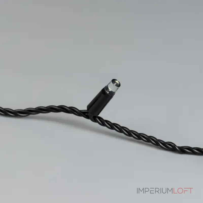 Светодиодная гирлянда ARD-STRING-CLASSIC-10000-BLACK-100LED-FLASH WHITE (230V, 7W, Ardecoled, IP65) Arlight 025797