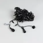 Светодиодная гирлянда ARD-STRING-CLASSIC-10000-BLACK-100LED-STD BLUE (230V, 7W, Ardecoled, IP65) Arlight 025802