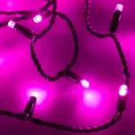 Светодиодная гирлянда ARD-STRING-CLASSIC-10000-BLACK-100LED-STD PINK (230V, 7W, Ardecoled, IP65) Arlight 025806