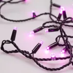 Светодиодная гирлянда ARD-STRING-CLASSIC-10000-BLACK-100LED-STD PINK (230V, 7W, Ardecoled, IP65) Arlight 025806