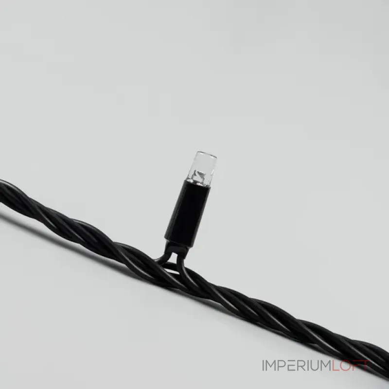 Светодиодная гирлянда ARD-STRING-CLASSIC-10000-BLACK-100LED-LIVE RGB (230V, 7W, Ardecoled, IP65) Arlight 025808