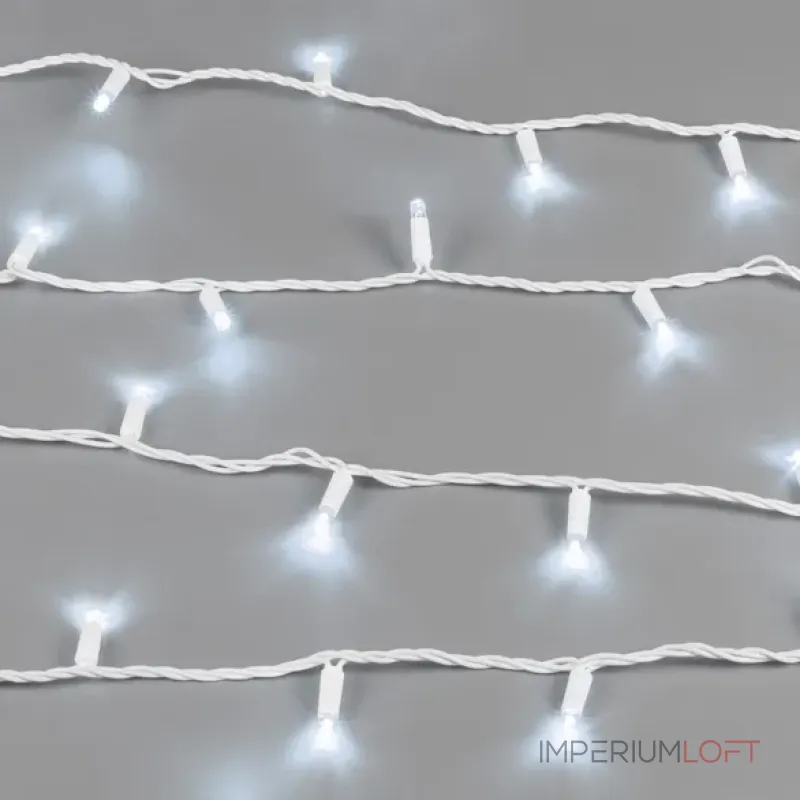 Светодиодная гирлянда ARD-STRING-CLASSIC-10000-WHITE-100LED-FLASH WHITE (230V, 7W, Ardecoled, IP65) Arlight 025812 Светодиодная гирлянда ARD-STRING-CLASSIC-10000-WHITE-100LED-FLASH WHITE (230V, 7W, Ardecoled, IP65) Arlight 025812