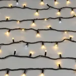 Светодиодная гирлянда ARD-STRING-PRO-10000-BLACK-100LED-FLASH WARM (230V, 7W, Ardecoled, IP65) Arlight 025825