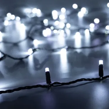 Светодиодная гирлянда ARD-STRING-PRO-10000-BLACK-100LED-STD WHITE (230V, 7W, Ardecoled, IP65) Arlight 025826