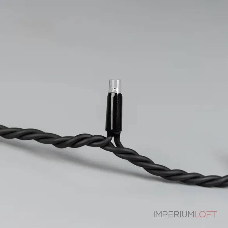 Светодиодная гирлянда ARD-STRING-PRO-10000-BLACK-100LED-STD WHITE (230V, 7W, Ardecoled, IP65) Arlight 025826