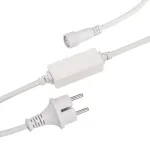 Шнур питания ARD-CLASSIC-FLASH-1.5M White (230V, 1.6A, Ardecoled) Arlight 025886