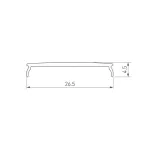 Рассеиватель матовый W30-2000 FROST Arlight 025989