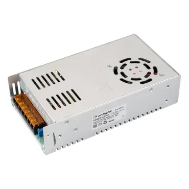 Блок питания JTS-360-24-A (0-24V, 15A, 360W, IP20) Arlight 025994