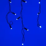 Светодиодная гирлянда ARD-EDGE-CLASSIC-2400x600-BLACK-88LED-STD BLUE (230V, 6W, Ardecoled, IP65) Arlight 026009