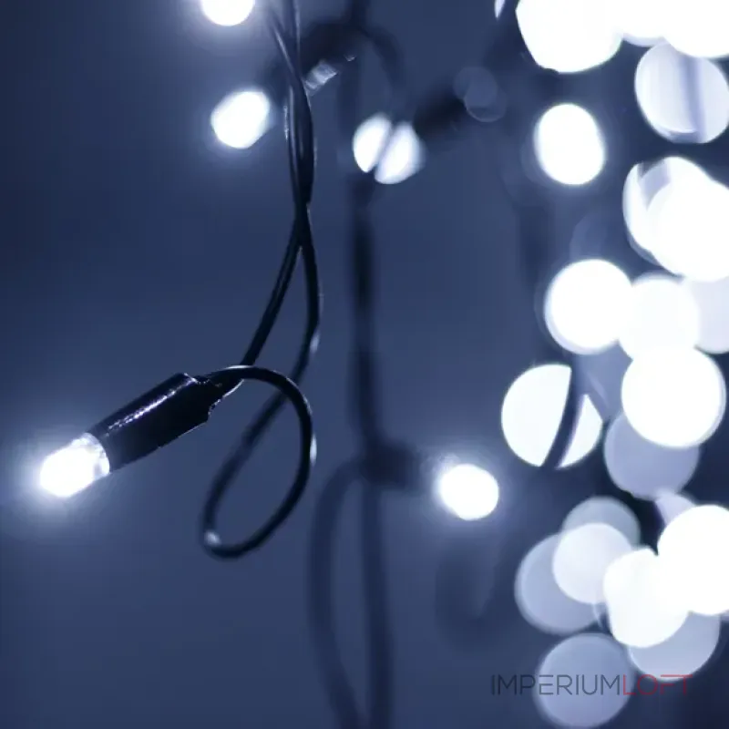 Светодиодная гирлянда ARD-EDGE-CLASSIC-2400x600-BLACK-88LED-STD WHITE (230V, 6W, Ardecoled, IP65) Arlight 026011