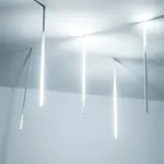 Светодиодная гирлянда ARD-ICEFALL-CLASSIC-D12-500-5PCS-CLEAR-72LED-LIVE WHITE (230V, 6W, Ardecoled, IP65) Arlight 026049