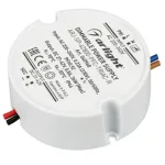 Блок питания ARJ-SP-36-PFC-TRIAC-INS (36W, 30-52V, 0.5-0.7A, IP20) Arlight 026058(1)