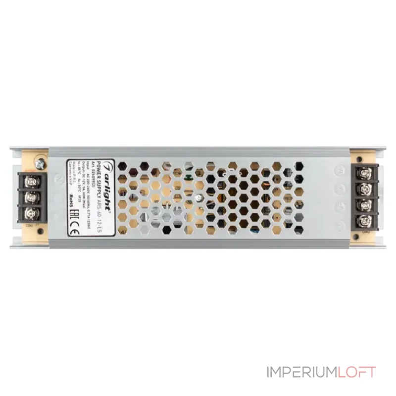Блок питания ARS-60-12-LS (12V, 5A, 60W, IP20) Arlight 026099(2) Блок питания ARS-60-12-LS (12V, 5A, 60W, IP20) Arlight 026099(2)
