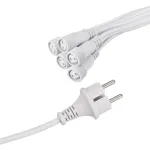 Светодиодная гирлянда ARD-ICEFALL-CLASSIC-D23-1000-CLEAR-96LED-LIVE WHITE (230V, 1.5W, Ardecoled, IP65) Arlight 026103