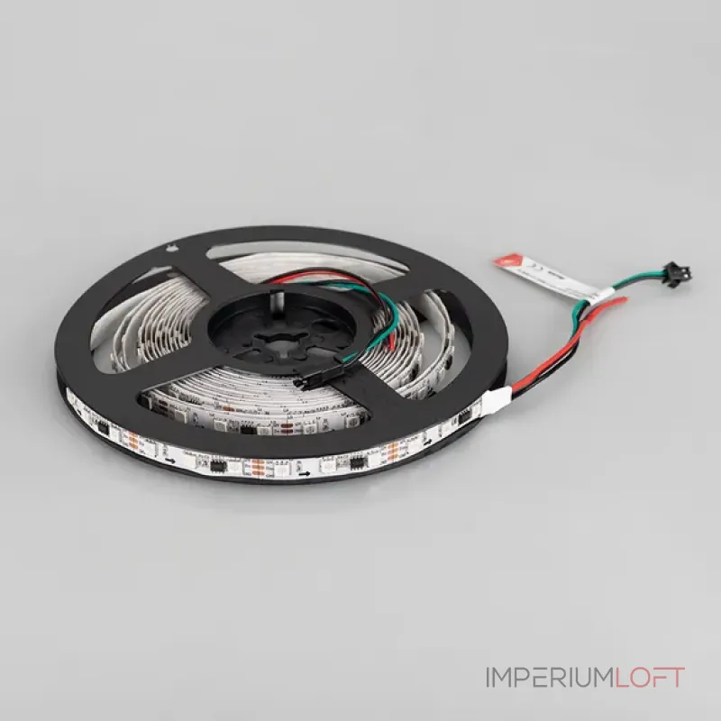 Светодиодная лента SPI-B60-10mm 12V RGB-PX3 (14.4W/m, IP20, 5060, 5m, IP20) Arlight 026367(2)