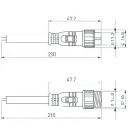 Коннектор питания Arlight 026390