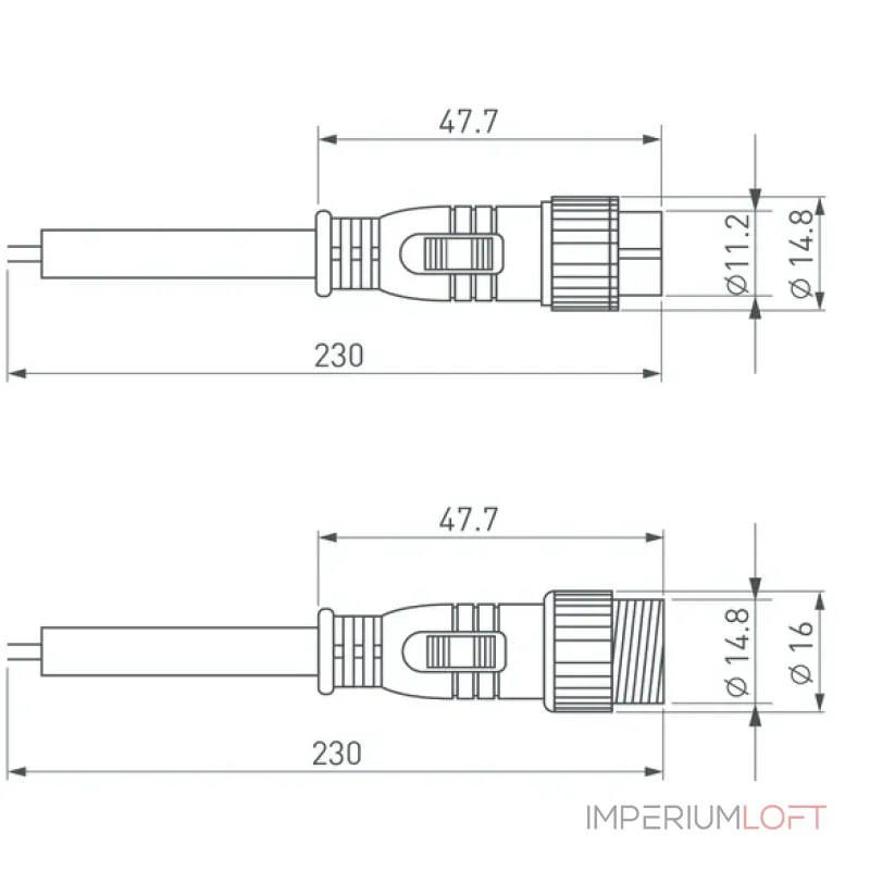Коннектор питания Arlight 026390
