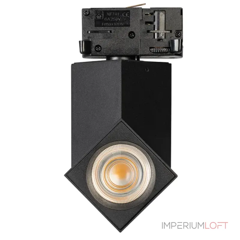 Arlight Светильник LGD-TWIST-TRACK-4TR-S60x60-12Вт Warm3000 BK 30 deg IP40 026468(1)
