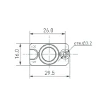 Модуль герметичный ARL-ORION-R05-12V Cool (2835, 1 LED) Arlight 026532