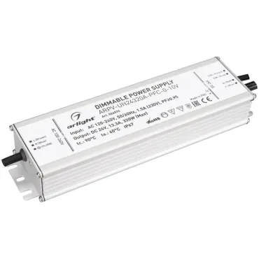 Блок питания ARPV-UH24320A-PFC-0-10V (24V, 13.3A, 320W, IP67) Arlight 026574