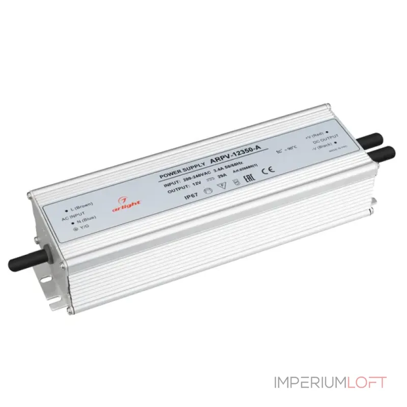 Блок питания ARPV-12350-A (12V, 29.0A, 350W, IP67) Arlight 026680(1) Блок питания ARPV-12350-A (12V, 29.0A, 350W, IP67) Arlight 026680(1)