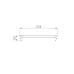 Рассеиватель ALM-FLAT-S-2020 OPAL-PM матовый Arlight 026750(1)