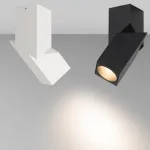 Arlight Светильник SP-TWIST-SURFACE-S60x60-12Вт Day4000 WH-BK 30 deg IP40 026767(1)