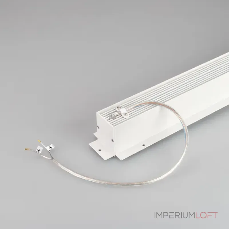 Встраиваемый магнитный трек с фланцем MAG-TRACK-4560-F-1040 (WH) (IP20) Arlight 026897(1)
