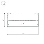 Профиль с экраном Arlight 027921