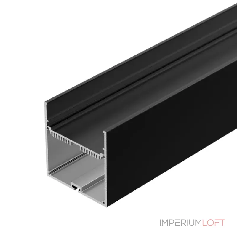 Профиль для светодиодной ленты с экраном SL-LINE-7477-2500 BLACK+OPAL Arlight 027991 Профиль для светодиодной ленты с экраном SL-LINE-7477-2500 BLACK+OPAL Arlight 027991
