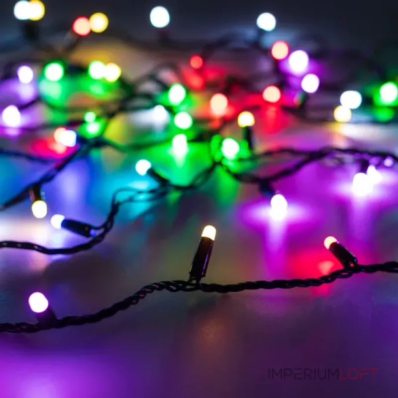 Светодиодная гирлянда ARD-STRING-CLASSIC-20000-BLACK-200LED-MILK-SYNC RGB (230V, 13W, Ardecoled, IP65) Arlight 028205 Светодиодная гирлянда ARD-STRING-CLASSIC-20000-BLACK-200LED-MILK-SYNC RGB (230V, 13W, Ardecoled, IP65) Arlight 028205