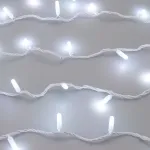 Светодиодная гирлянда ARD-STRING-CLASSIC-10000-WHITE-100LED-MILK-SYNC RGB (230V, 6.5W, Ardecoled, IP65) Arlight 028208