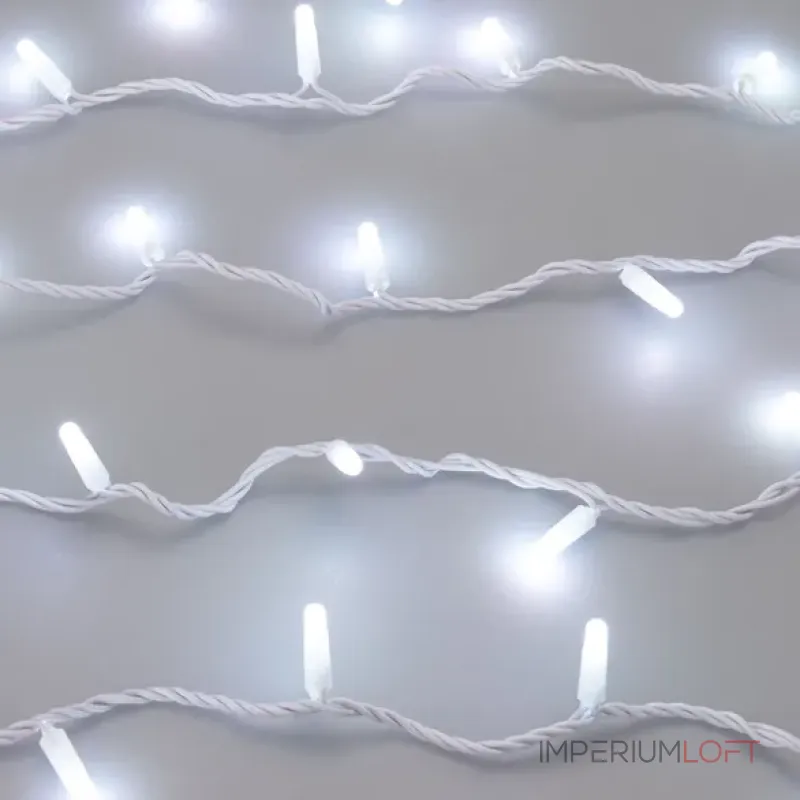 Светодиодная гирлянда ARD-STRING-CLASSIC-10000-WHITE-100LED-MILK-SYNC RGB (230V, 6.5W, Ardecoled, IP65) Arlight 028208