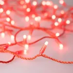 Светодиодная гирлянда ARD-STRING-CLASSIC-10000-RED-100LED-MILK-STD Red (230V, 7W, Ardecoled, IP65) Arlight 028210