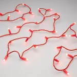 Светодиодная гирлянда ARD-STRING-CLASSIC-10000-RED-100LED-MILK-STD Red (230V, 7W, Ardecoled, IP65) Arlight 028210