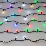 Светодиодная гирлянда ARD-STRING-CLASSIC-10000-BLACK-100LED-MILK-SYNC RGB (230V, 6.5W, Ardecoled, IP65) Arlight 028214