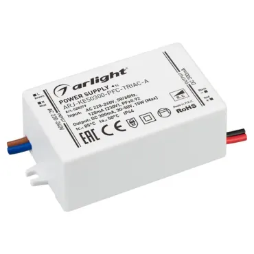 Блок питания ARJ-KE50300-PFC-TRIAC-A (15W, 300mA, IP44) Arlight 028279