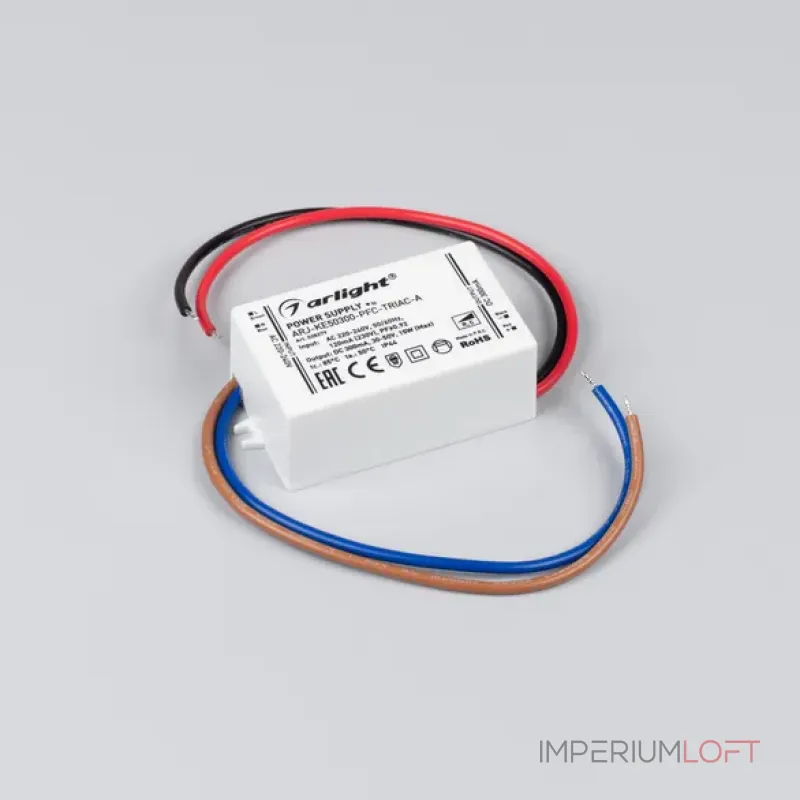 Блок питания ARJ-KE50300-PFC-TRIAC-A (15W, 300mA, IP44) Arlight 028279