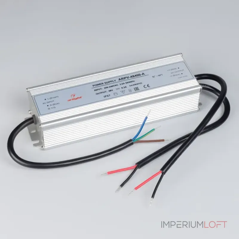 Блок питания ARPV-48400-A (48V, 8.3A, 400W, IP67) Arlight 028367(1)